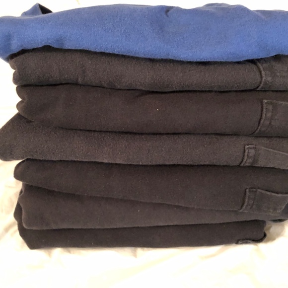Bundle of 7 Duluth work shirts tees heavy duty thick cotton sz m FITS LIKE A XL - Picture 3 of 6